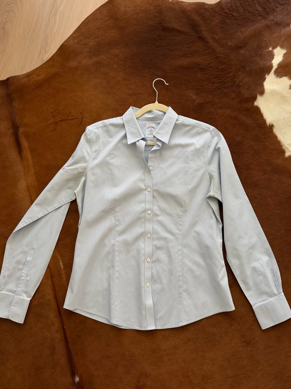Brooks Brothers 1818 blue shirt size 10